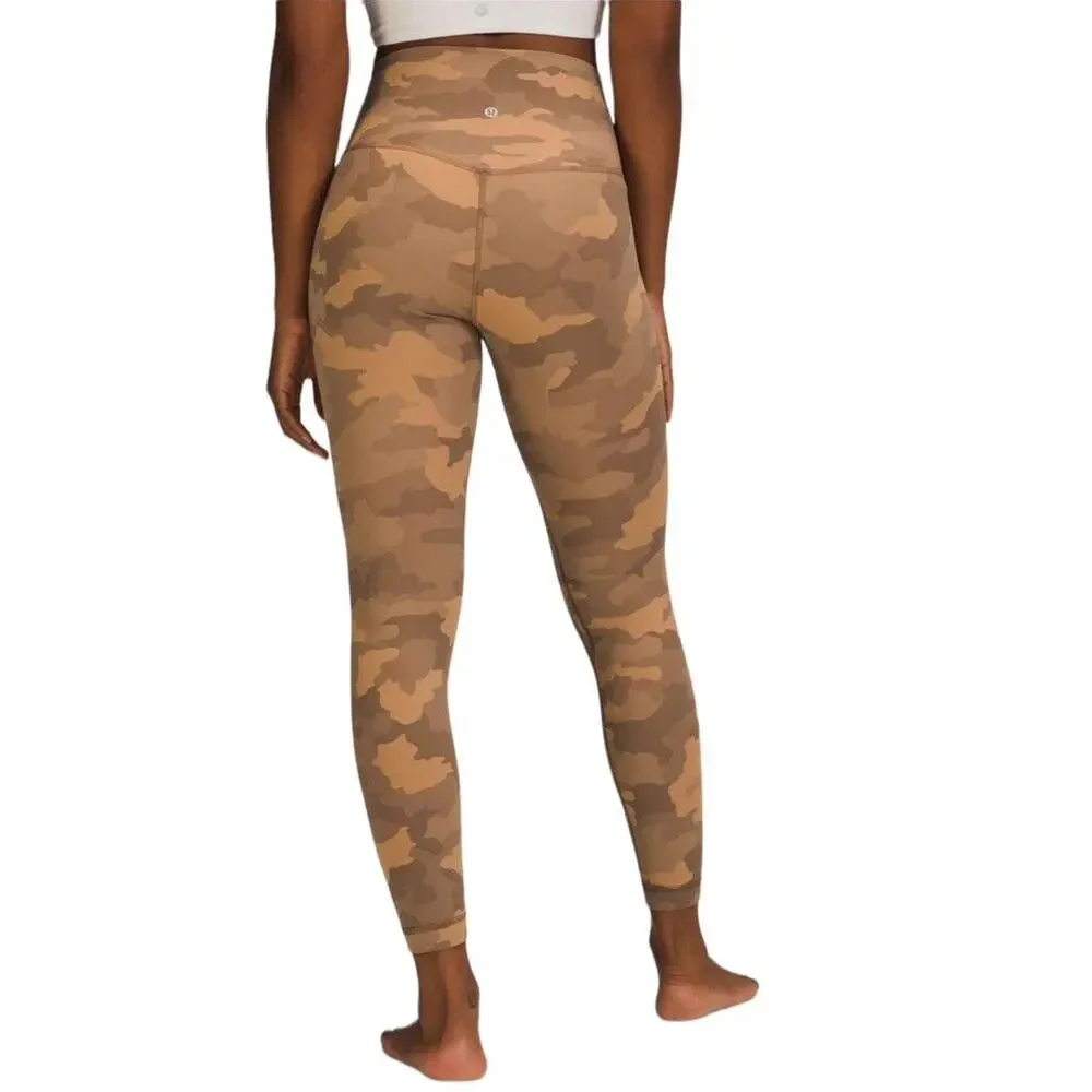 Lululemon Align High-Rise Pant Legging Size 20‎ Heritage 365 Camo Beige Athletic